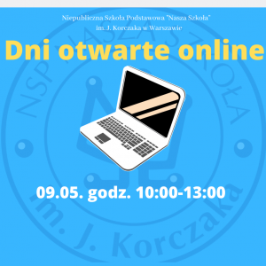 Dzień otwarty online 9.05. godz. 10:00-13:00