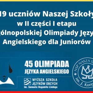 Olimpiada Języka Angielskiego dla Juniorów