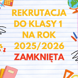 REKRUTACJA ZAMKNIĘTA