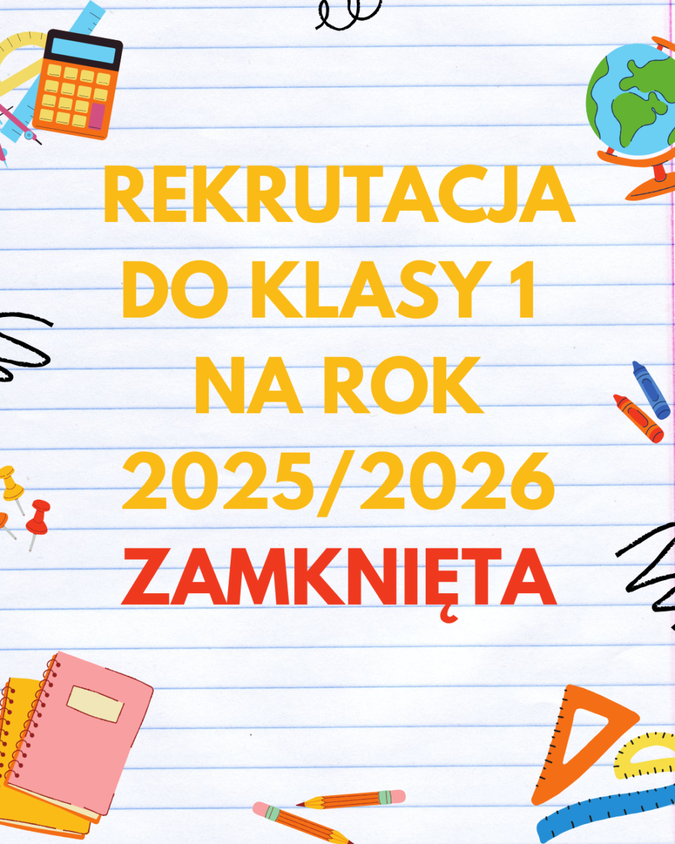 REKRUTACJA ZAMKNIĘTA