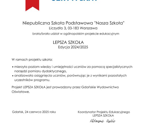 Certyfikat