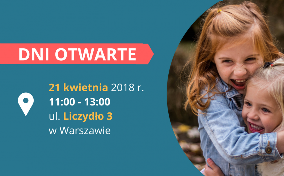 Serdecznie zapraszamy na Dni Otwarte Naszej Szkoły – 21 kwietnia 2018r.