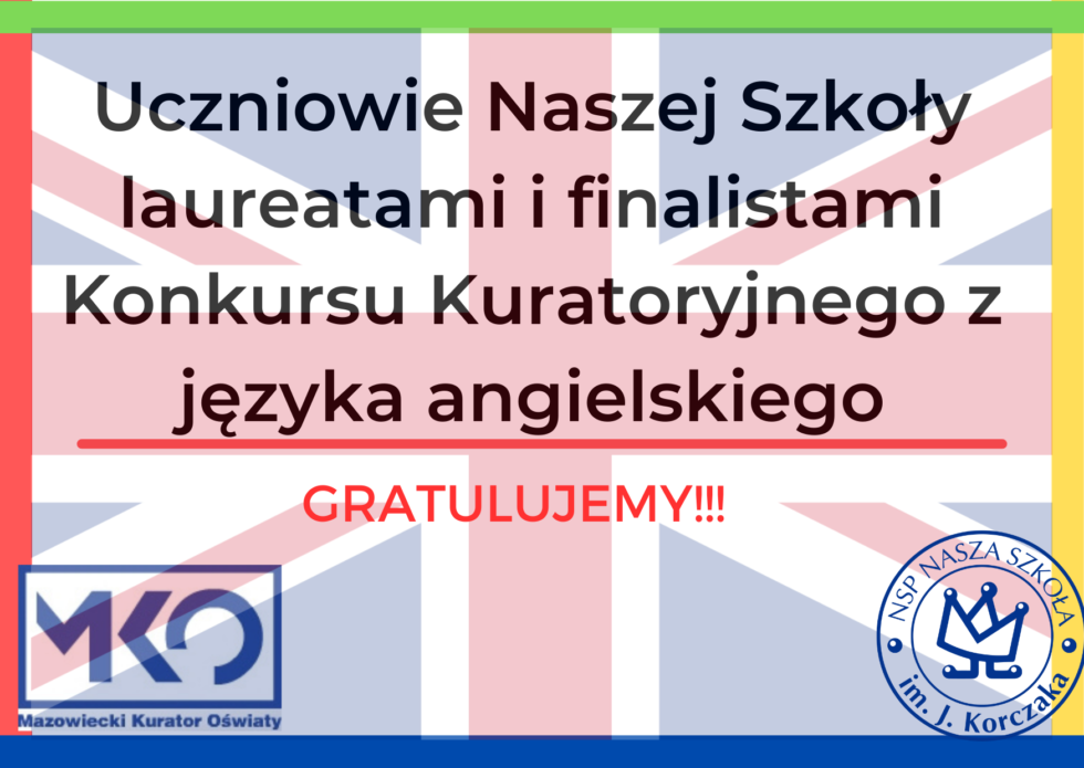 Gratulujemy naszym uczniom sukcesów w konkursie MKO