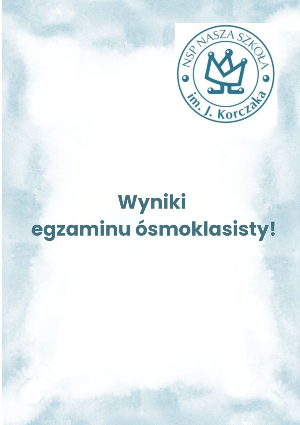 Wyniki egzaminu ósmoklasisty!